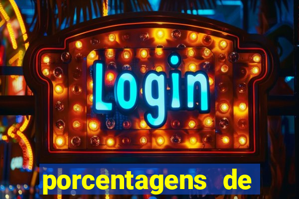 porcentagens de jogos pagantes